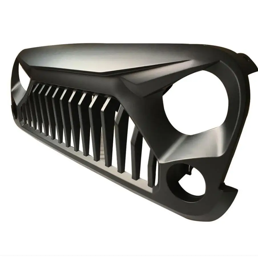 

Angry Grille Front Grills Black for Jeep Wrangler JK 2007-2017 LANTSUN J189