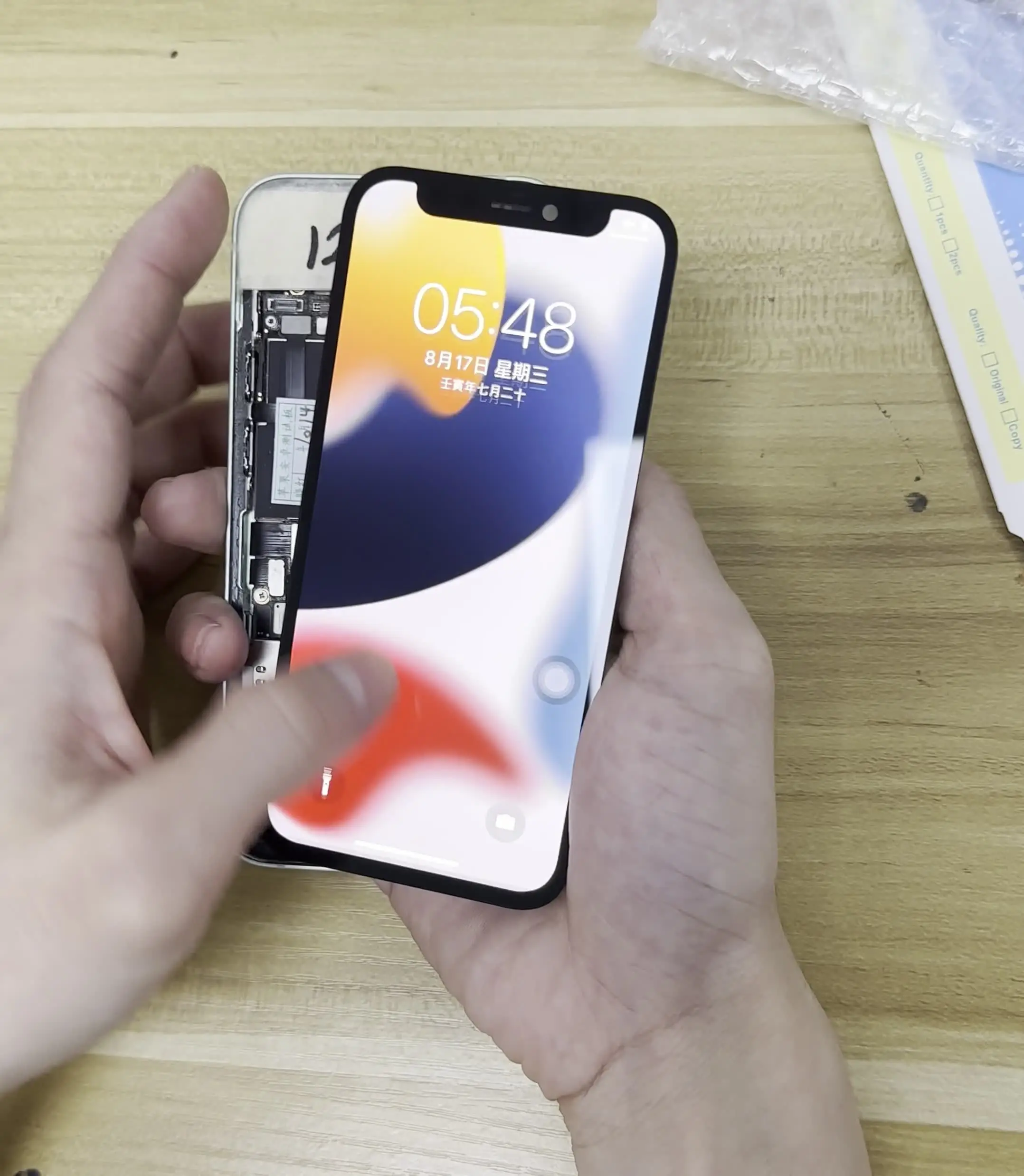 AAA+++ OLED For iPhone X XR XS Max LCD Incell For iPhone 11 12 Pro Max 13 Mini 14 Pro Max Plus Display Screen Digitizer Assembly