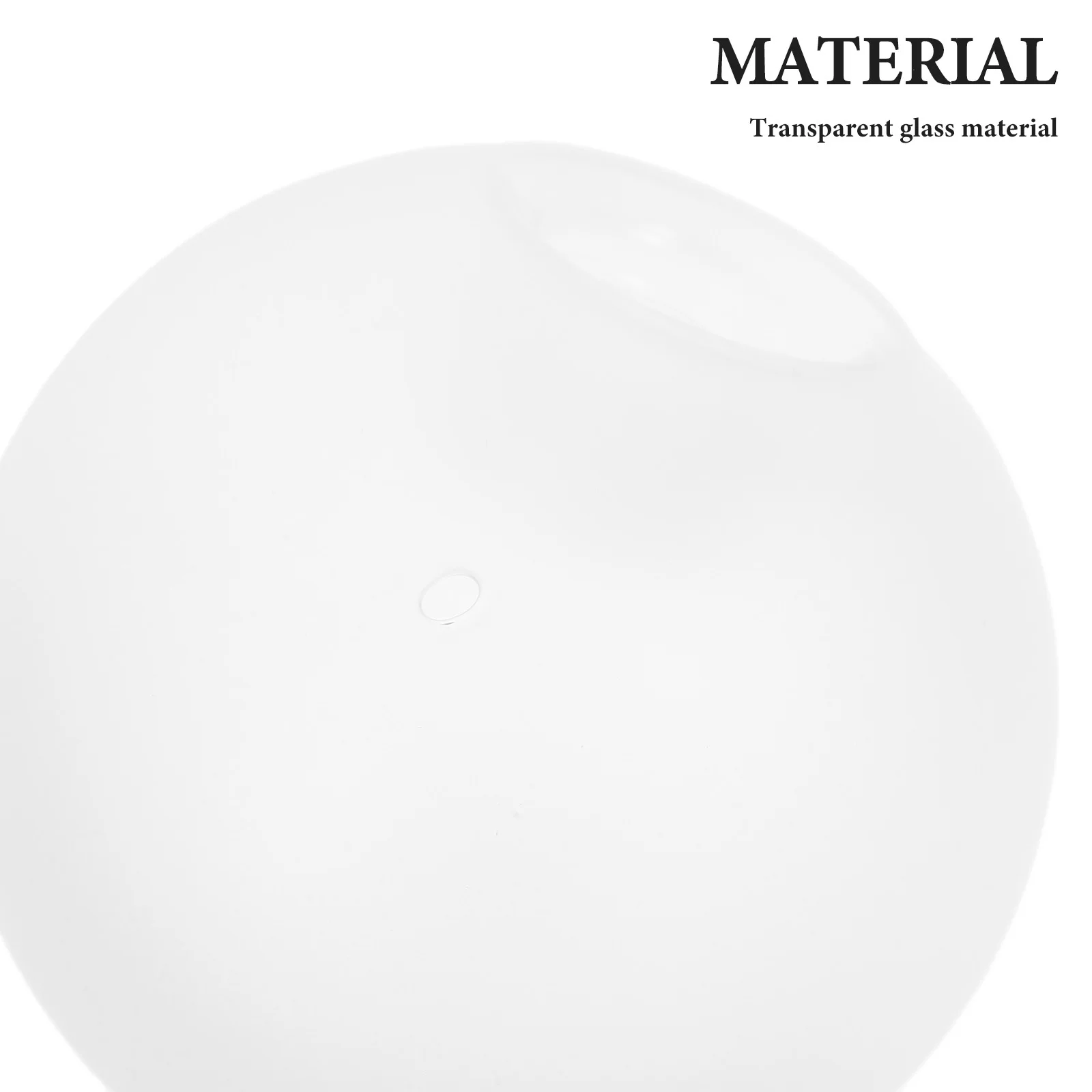 واضح زجاج غلوب قلادة أضواء الظل استبدال عاكس الضوء عالية الشفافية المكرر تصميم دائري الجدار الشمعدان