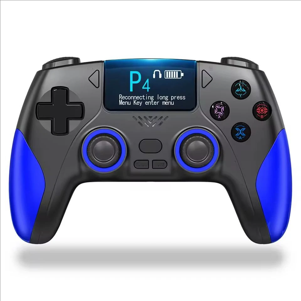 Smart Screen Wireless Game Controller For PS4 Gamepad with Customizable Display For IOS Andriod Table Steam Switch Joystick