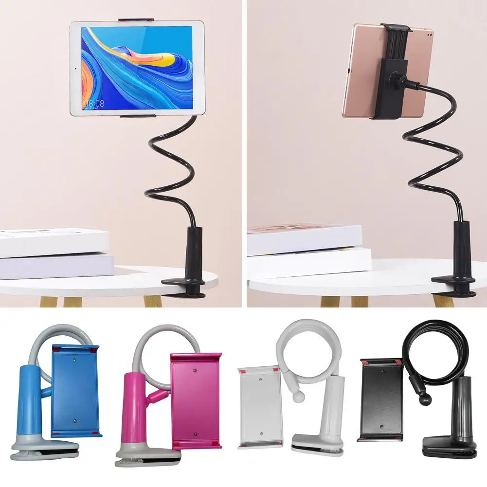 Lazy Phone Holder 360-degree Rotation Cell Phone Tablet Holder for Lazy Bedside Stable Clamp Stand for Neck Fatigue for Mobile