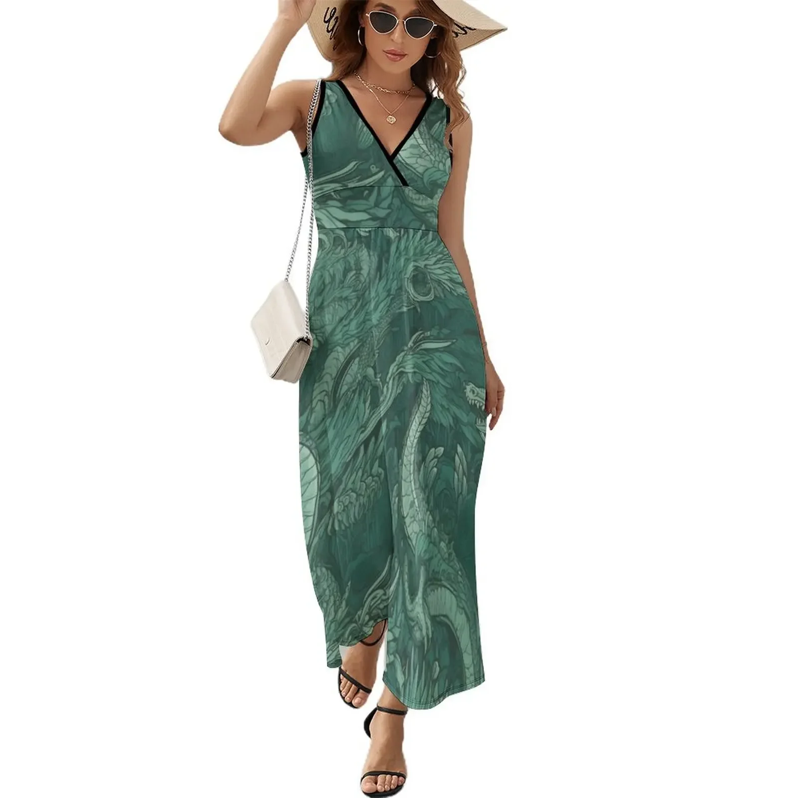 

Swamp Dragon Short-Sleeved Dress summer dress for women 2025 elegant women's dresses sale elegant dresses plus sizes Dress
