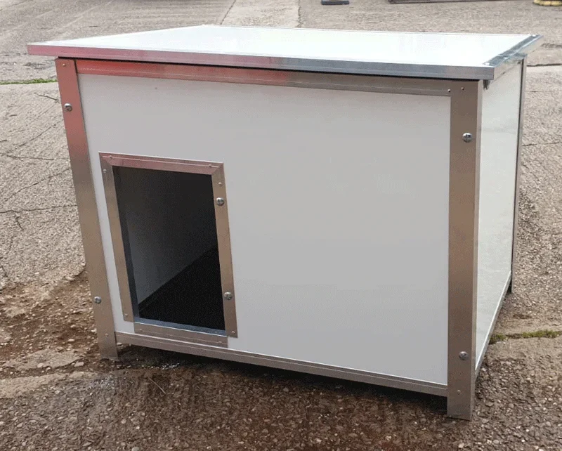 For Kennel Dogs Good Quality Waterproof Insulation Board Prefab Cabin For Outdoor Big Dog Use Large Pet Housing Dog Kennels