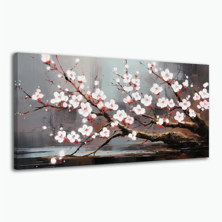 Plum Blossom Tree Flower diamond painting cross stitch,Colorful Landscape Picture,diamond embroidery mosaic abstract home decor