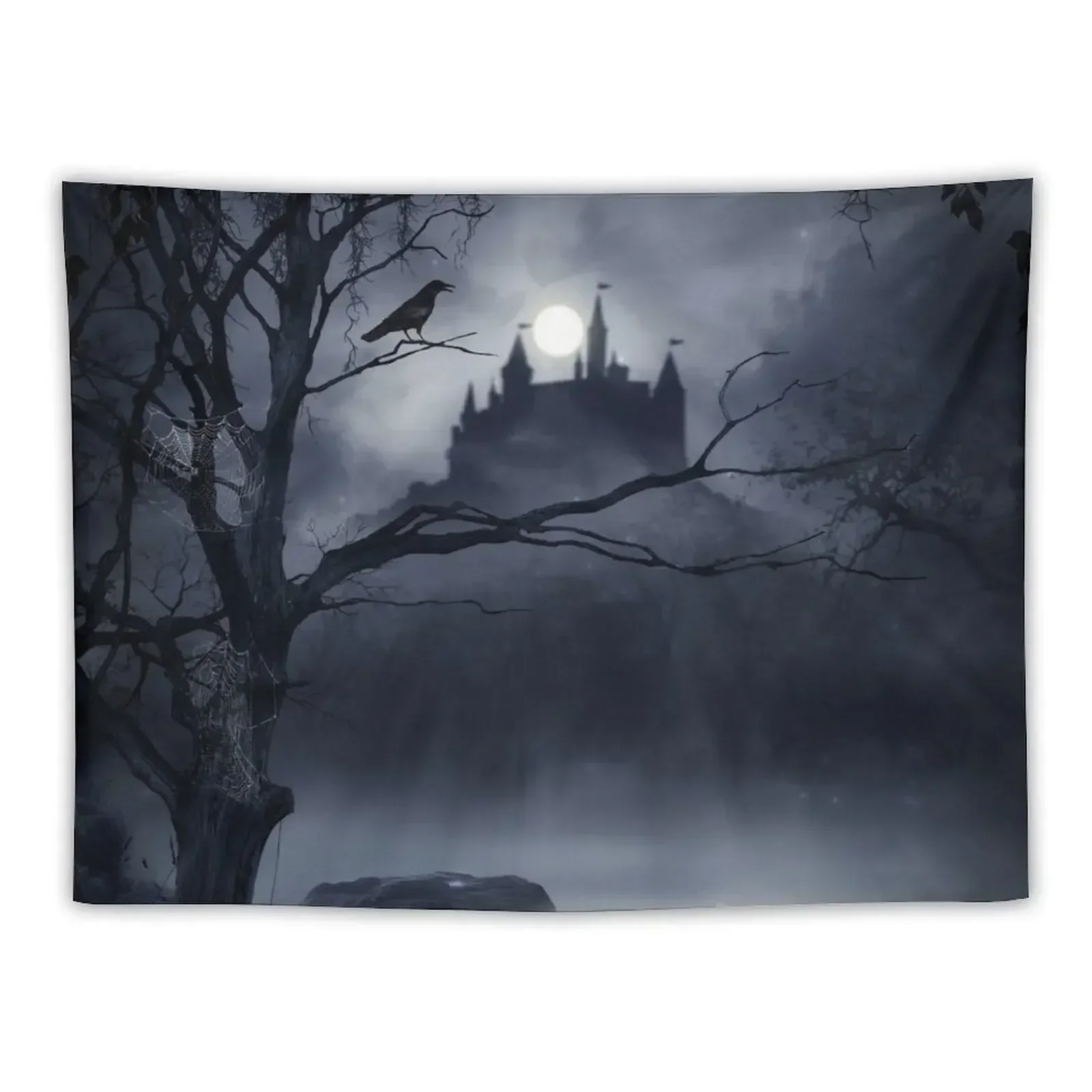 

Gothic Night Fantasy Tapestry Bedroom Decoration Aesthetics For Room Mushroom Tapestry