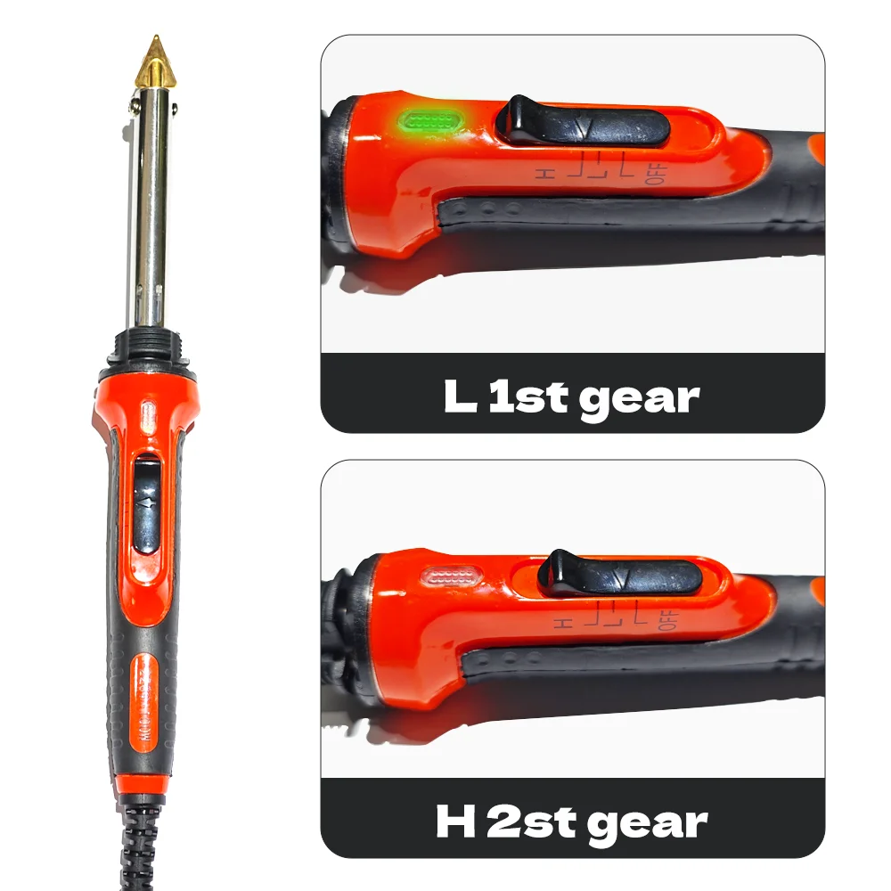 50/100W Leather Ironing Tool Crack Repair Smoothing Tool Repair Plastic Soldering Iron Car Bumper Welding Machine