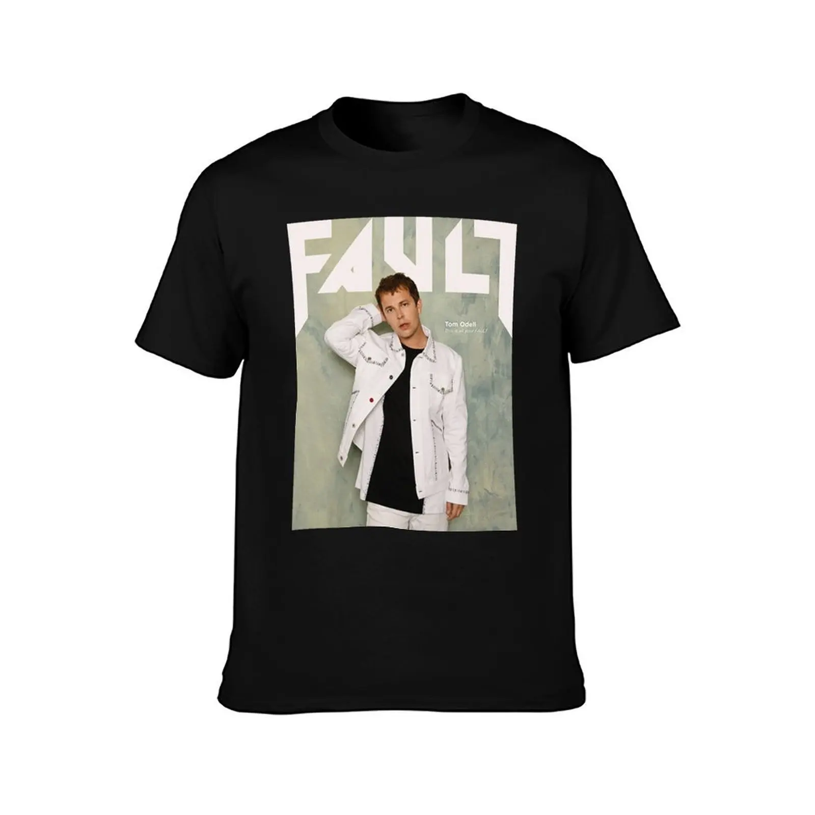 Tom Odell FAULT Magazine Cover T-Shirt Holiday Party for Men T-Shirt