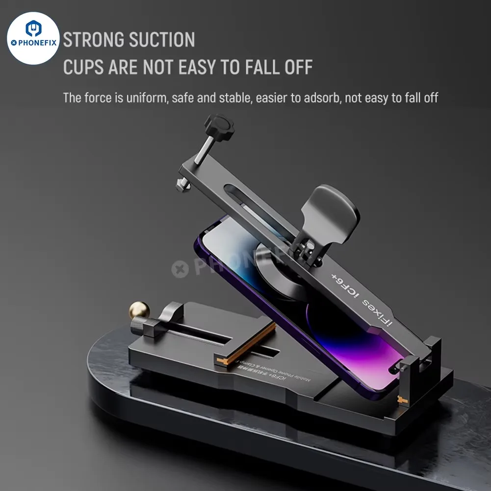 iFixes iCF6 Universal LCD Screen Separator Opener Mobile Phone Free Heating Screen Back Cover Quick Removal Clamping Fixture