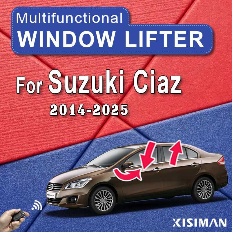 

For Suzuki Ciaz 2014-2025 Car Power Window Closer And Mirror Folding Kit Window Close Lifter System Accessories