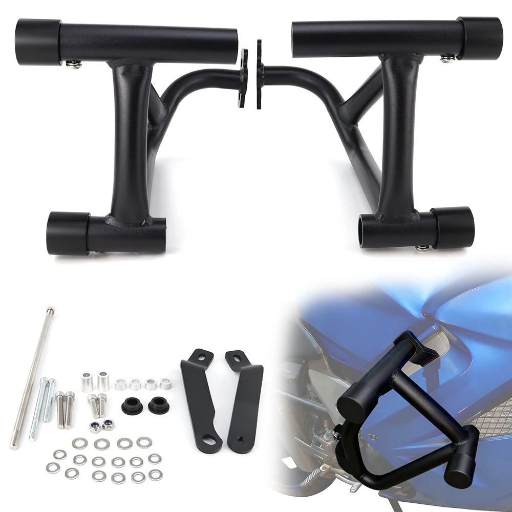 

For Honda VFR800F Interceptor 2002-2013 Motorcycle Steel Stunt Crash Cage Engine Guard Highway Bar Bumper Protector Race Rail