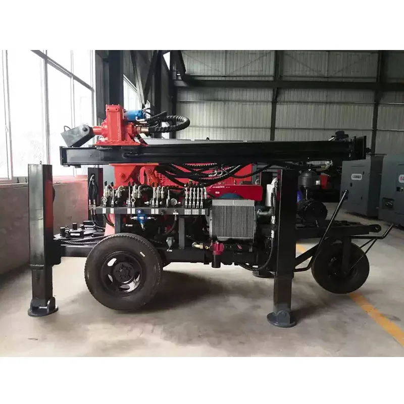 Jinggeng Agricultural Widely Using OEM Factory Energy & Mining Small Trailer For Machine 100m 150m 200m Water Well Drilling Rig