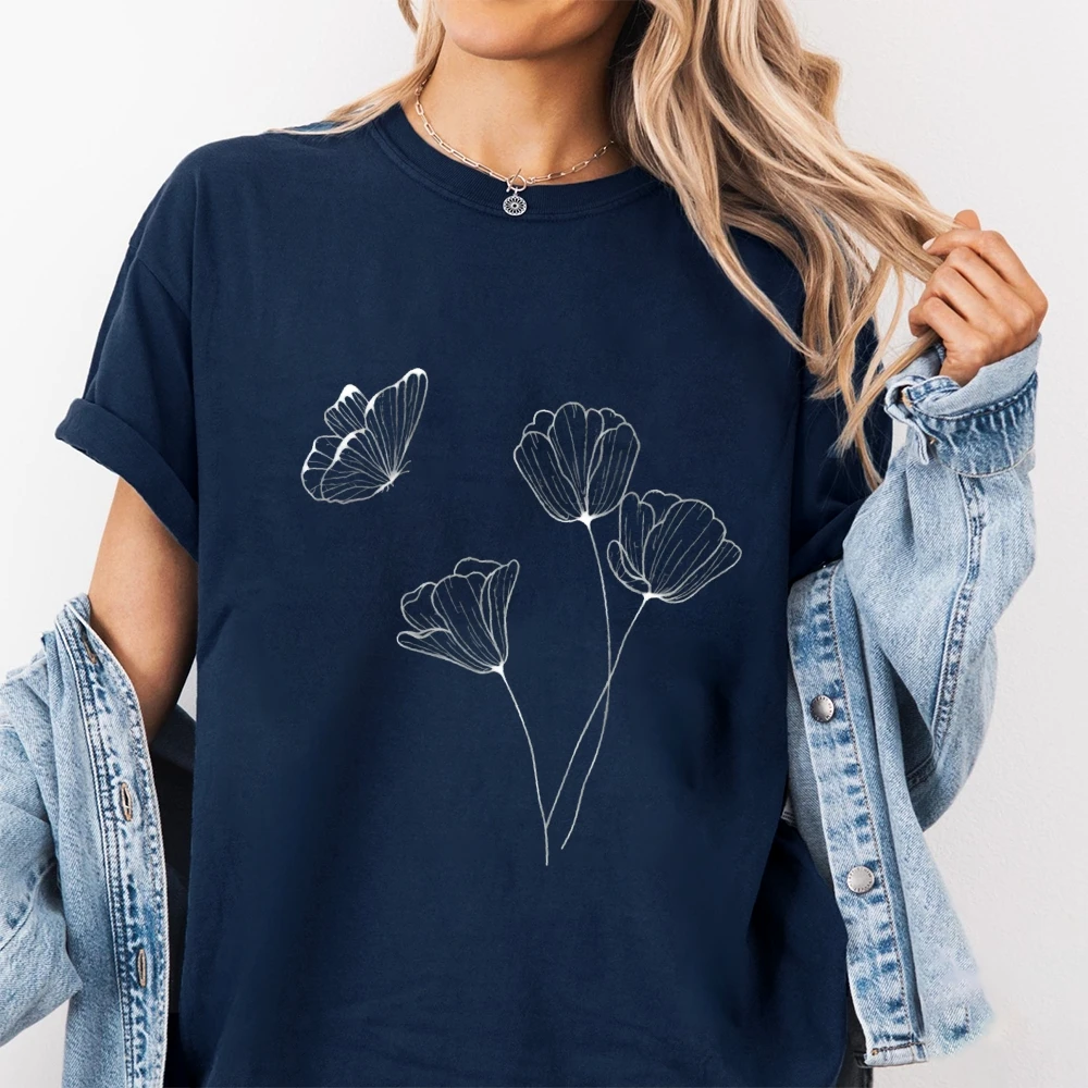 Graphic Teeสําหรับผู้หญิงผู้ชายVINTAGE Retro Y2Kแฟชั่นสไตล์ขนาดใหญ่Streetสวมใส่อินเทรนด์สีสบายผ้าฝ้ายBreathable