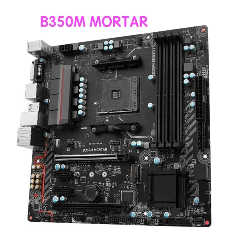 Suitable For MSI B350M MORTAR Motherboard AM4 DDR4 Mainboard 100% Tested OK Fully Work