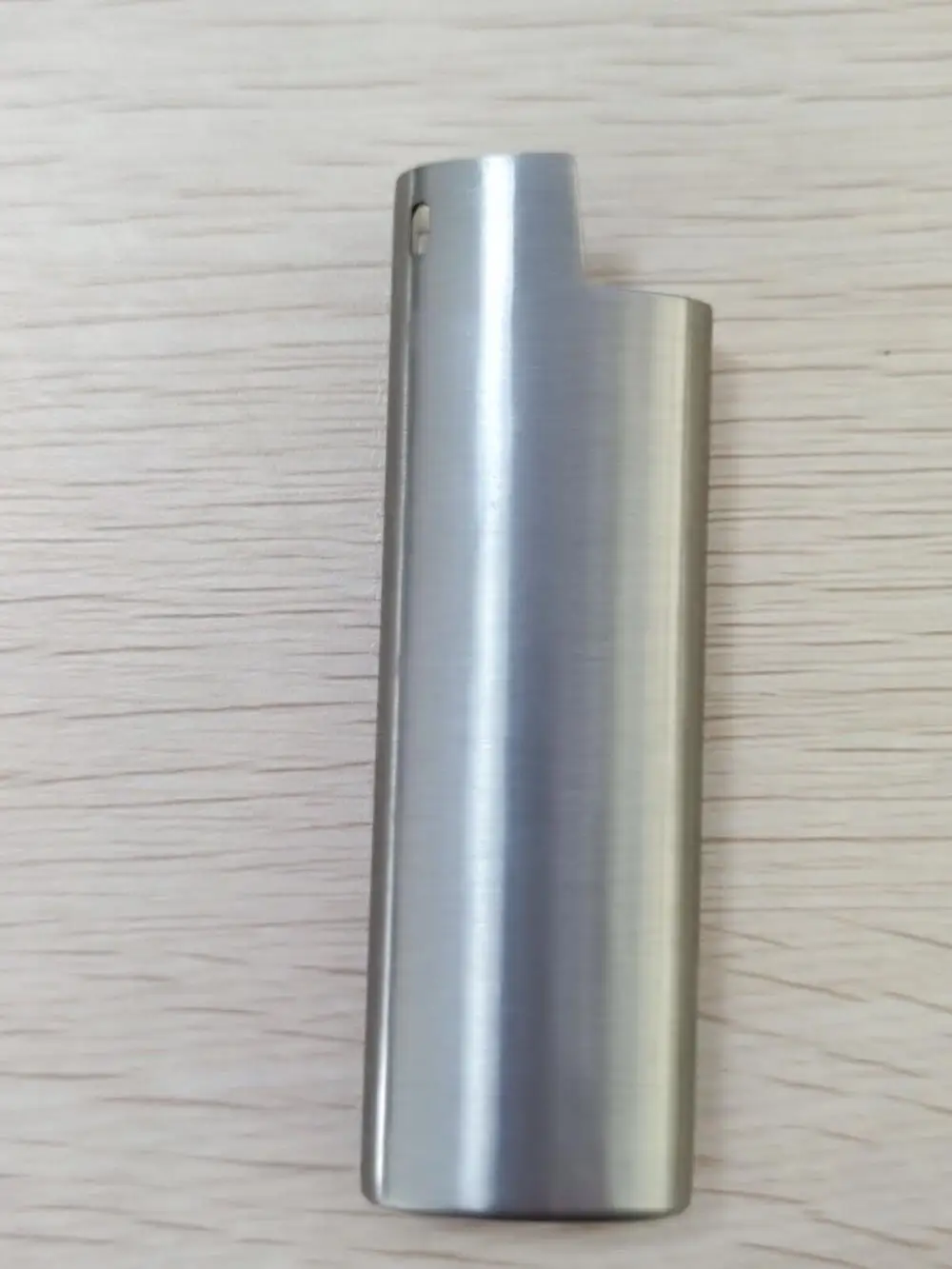 New 1PC Metal Lighter Case Cover For Bic J3 Lighters Silver Lighter Shell Sleeve