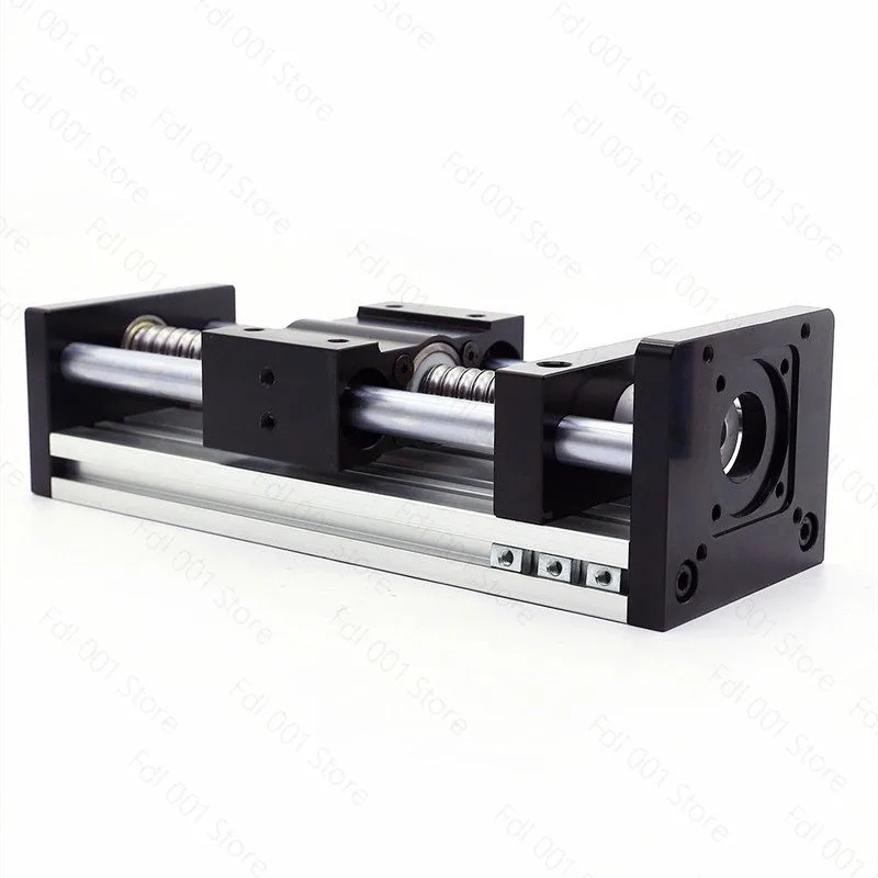 Linear Guide coupling Sliding Table Ballscrew SFU1204 100-500MM Stroke Coupling Double Optical Axis CNC Table 3D Printer XY