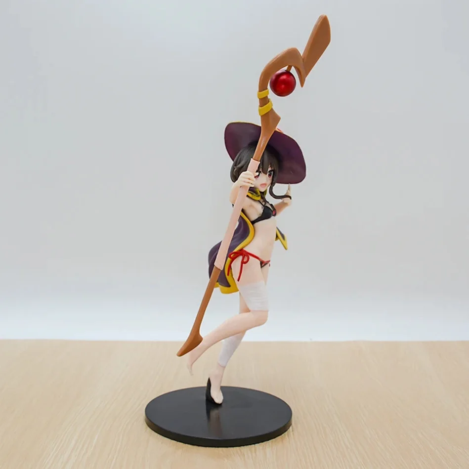 God's Blessing on This Wonderful World 23cm Megumin Action Figure Cute Figurine For Girls Droppshiping Model Toys gift