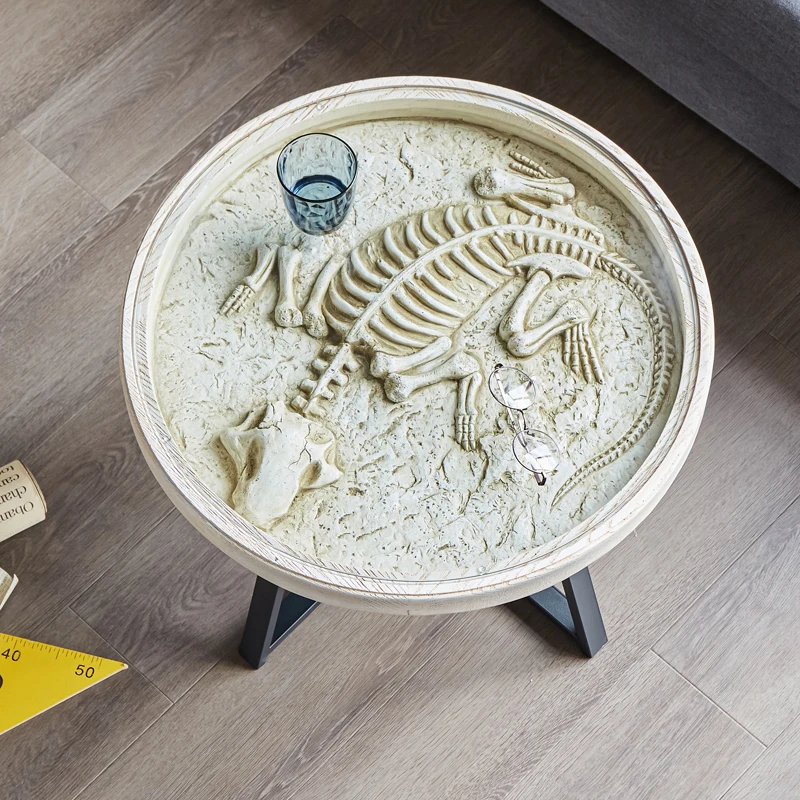 

Round Tempered Glass Coffee Table - Modern Minimalist Side Table with Mirrored Finish, Living Room Sofa Corner Stand