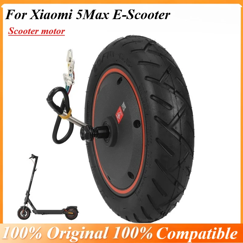 

Complete Replacement Rear Drive Wheel for Xiaomi Mi Electric Scooter 5 Max, with 60/70-6.5 Tubeless Tire & Motor Full Assembly