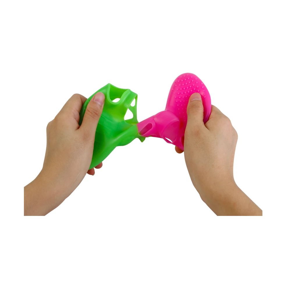 حافظة حماية من السيليكون بلون مختلط وحدة تحكم في وحدة التحكم في وحدة التحكم في وحدة التحكم بغلاف من السيليكون الناعم غطاء جلد لسوني بلاي ستيشن 4 PS4