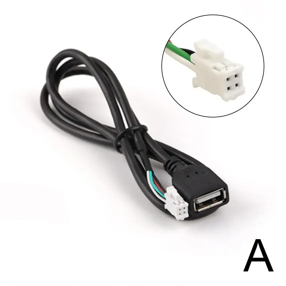 4/6 Pin USB-Kabel Autoradio Zubehör schwarz USB-Navigations kabel für Android 2 Modell h5o9