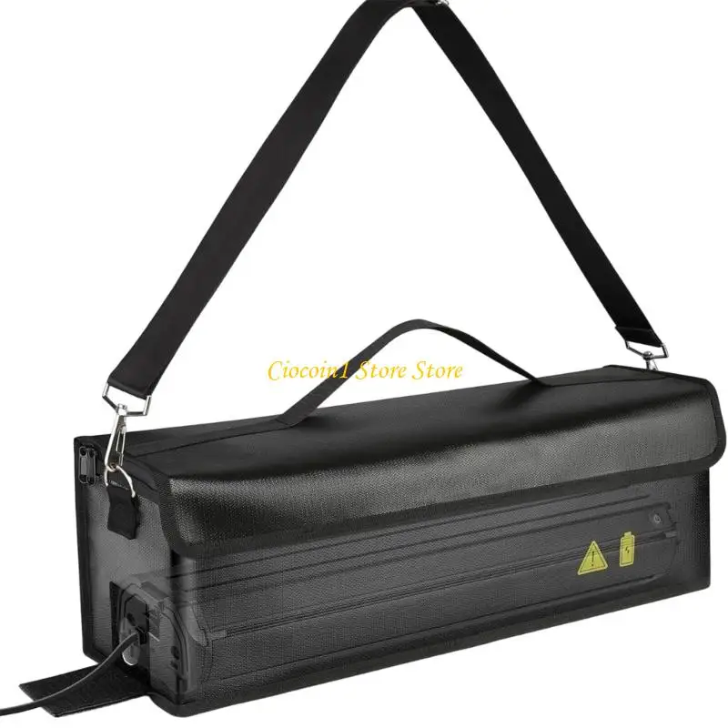 A3PC Heat Resistant Leakproof Ebike Battery Storage with Breathable Design & Multiple Purpose Utility for Electric Cycles