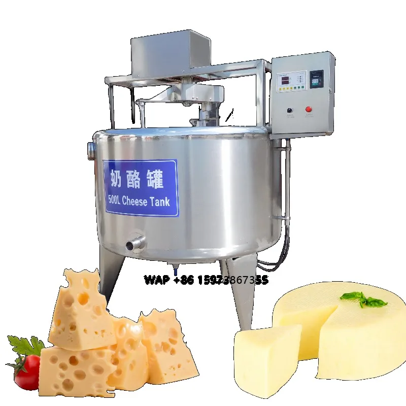 SUS304 Stainless Steel Processing Cheese Mixing tank Mozzarella Cheese Making Machine