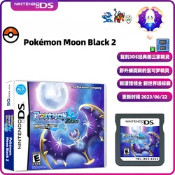 Karta do gry Pokémon Moon Black 2 NDS Karta do gry Pokémon US English