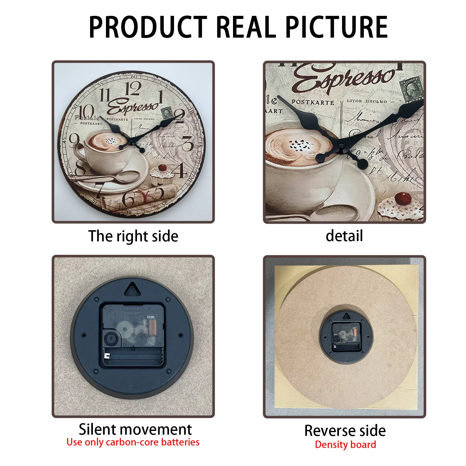 Thumbnail 4 - #31 Best Large Decorative Wall Clocks to Buy In 2026