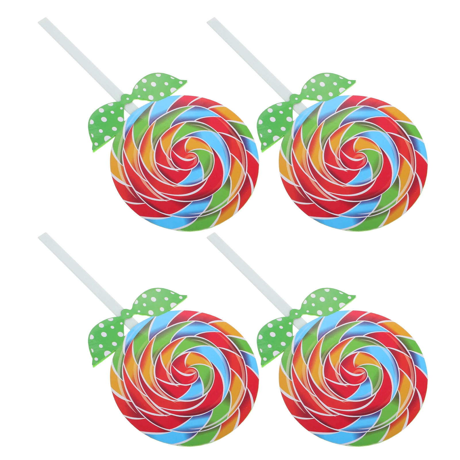 4 قطعة دعائم مصاصة كبيرة ملحقات أداء لافتة للنظر للأطفال عروض الرقص في الاستوديو لالتقاط الصور الفوتوغرافية لحديثي الولادة