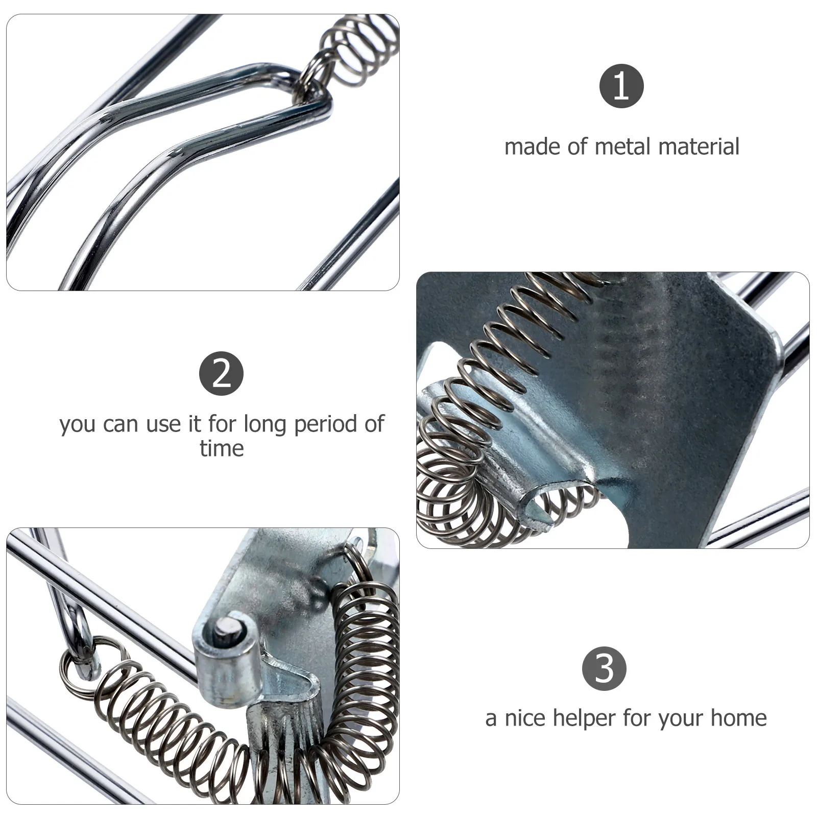 

Metal Cash Register Clip Efficient Replacement for Cash Drawer Multi Functional Small Business Supplies