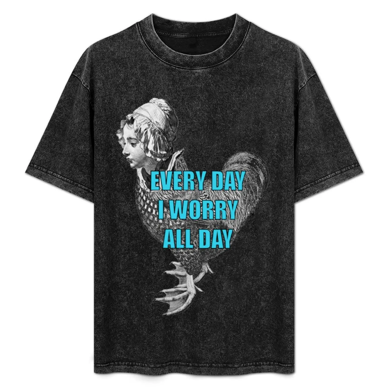 

Chicken Duck Woman Thing Bushes of Love T-Shirt Basic Regular Fit Casual T-Shirt