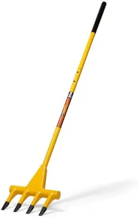 

Honey Badger 56" 4-Tine Demolition Fork – Multi-Use Pry Bar for Flooring, Drywall, Roofing & More