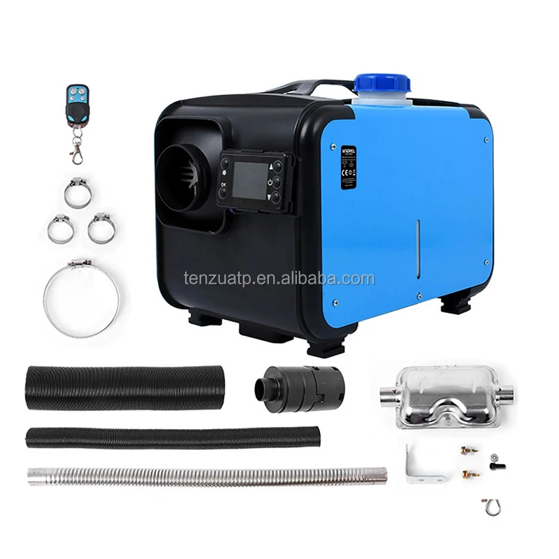 

Truck Cab Diesel Parking Air Heating All in One 5KW12V 24v Electric Garage Heaters 220v with LCD Thermostat 5L Tank