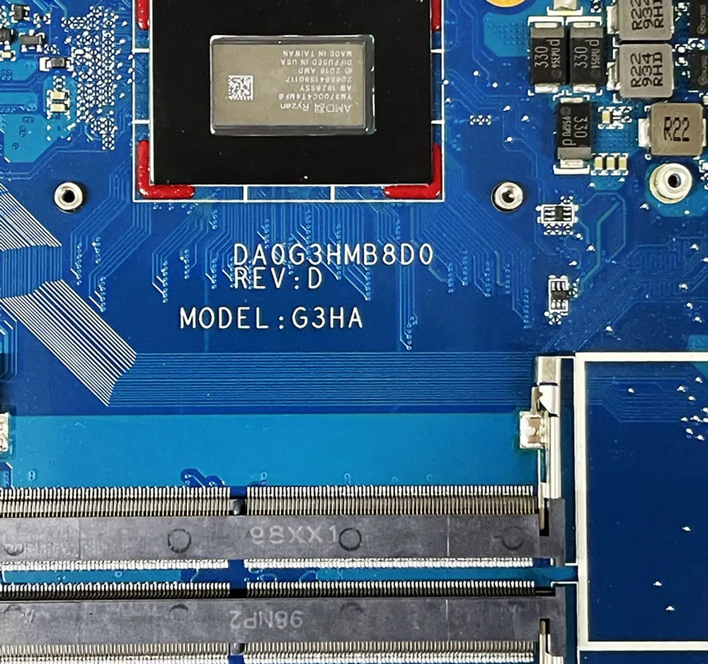 DA0G3HMB8D0 Mainboard für HP Pavilion 15-EC 15Z-EC Laptop Mainboard mit R5 R7 CPU GTX1050 GTX1650 GPU L71929-601 L71928-601