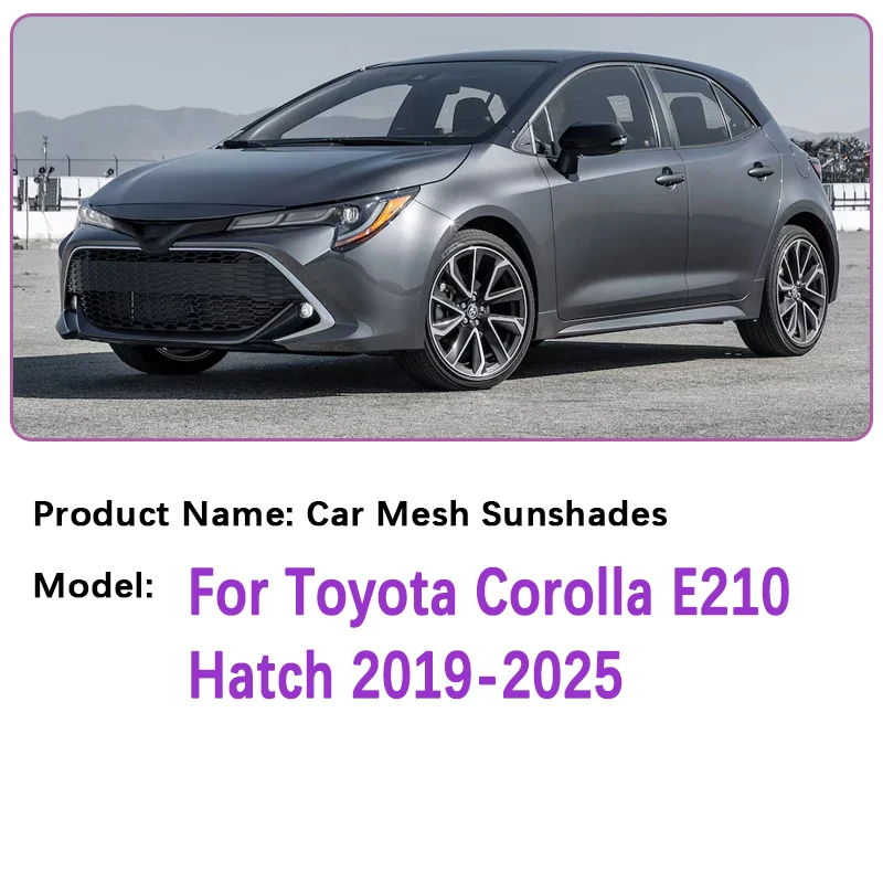 

Auto Coverage Sunshades For Toyota Corolla E210 Hatchback Accessories Auris 2019-2025 Sun Visors Covers Sunscreen Window Sunhade