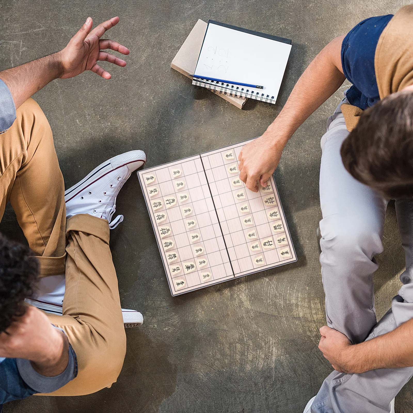 

Japanese Chess Pieces Magnetic Folding Board Portable Travel Indoor Outdoor Recreation Japan Game