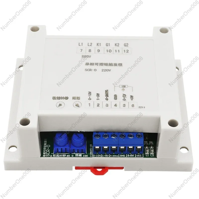 

Многофункциональный однофазный тиристорный фазосдвигающий регулятор SCR-D для регулирования температуры, напряжения и скорости, выпрямитель