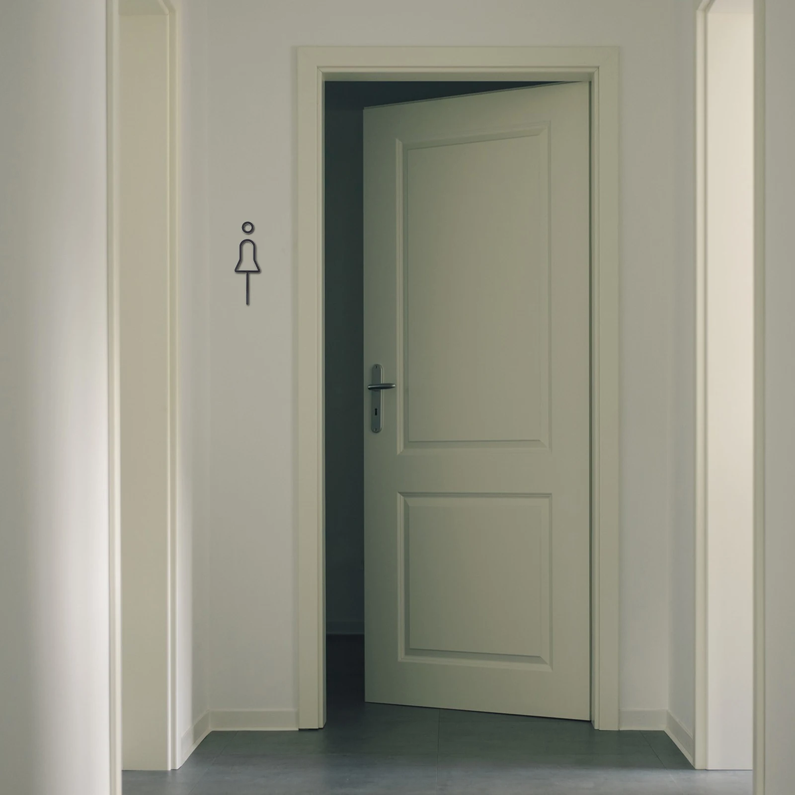 

Toilet Sign Bathroom Signs for Home Vintage Door Acrylic Washroom Men and Women