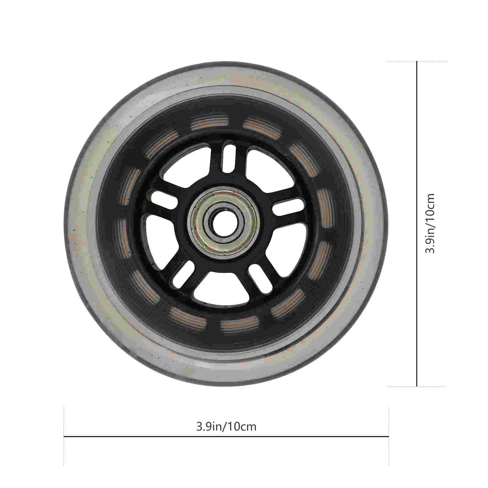 Skateboards For Children From 3 To 10 Years 100mm Scooter Wheels Mute Replacement Wheels For Luggage Suitcase Car