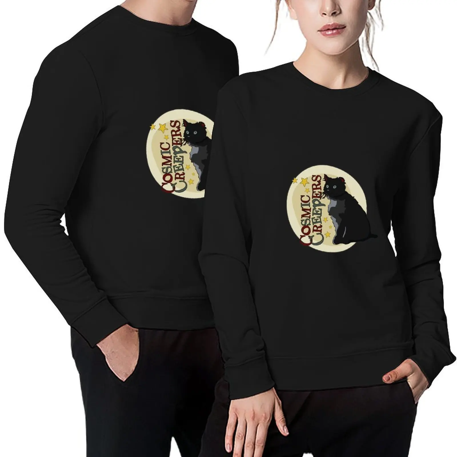 

Cosmic Creepers Pullover men's coat korean style clothes mens clothing men clothes autumn sweatshirt