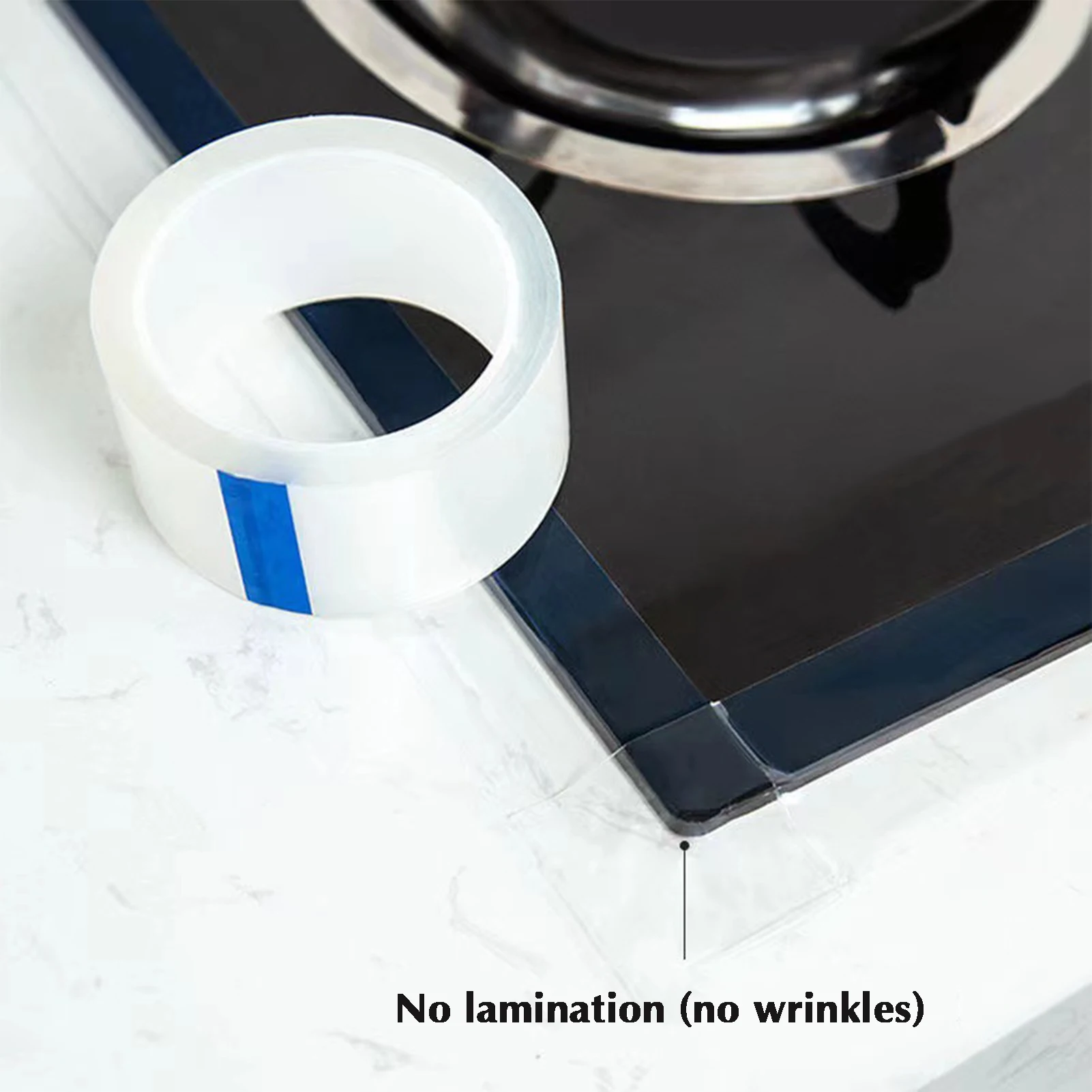 Kitchen Caulk Tape Sealant Strip Waterproof Self Adhesive Transparent Bathtub Sealant Tape Floor Wall Edge Protector