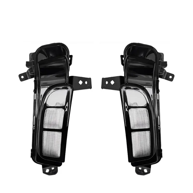 8-pins Daglicht Voor Volkswagen VW T-ROC Rline R-Lijn LED Voorbumper Dagrijverlichting Mistlamp DRL Auto Accessoires