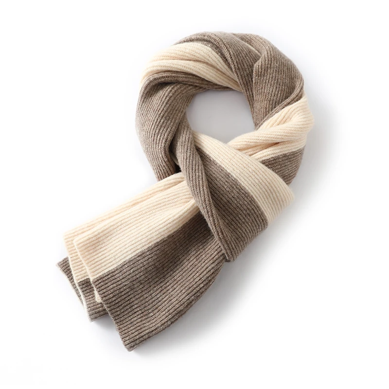 

Шарф из 100% мериносовой шерсти, зимний толстый теплый шарф для женщин/мужчин, мягкие шали и накидки, цветной шарф, шерстяной вязаный модный шарф