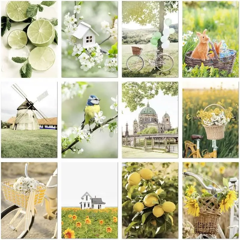 

GATYZTORY Diy Painting By Numbers Nature Landscape Drawing On Canvas Gift Pictures By Number Kits Handiwork Art Home Decor