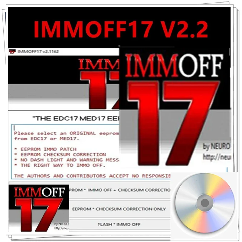 2024 Newest Immo Off iMMOFF17 Software EDC17 Immo Off Ecu Program NEUROTUNING Immoff17 Disabler Download and install video guide