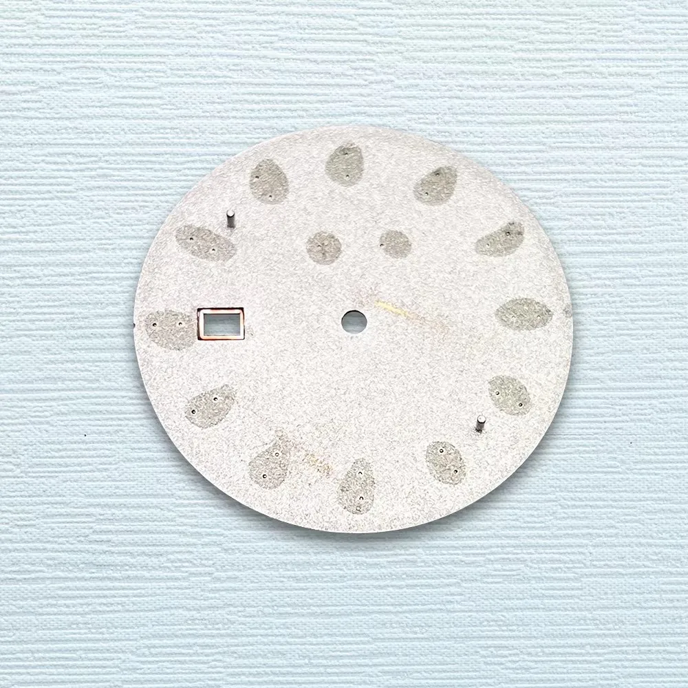 35mm S Logo Cocktail Dial Fit NH35 Movement High-Quality Vertical Grain Dial Watch Modification Accessories