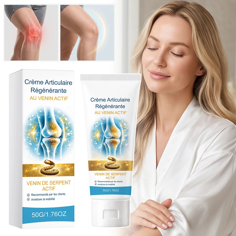 Regenerating Joint Cream With Active-Venom Deep Penetrating Moisturizer Fast-Acting Joint Comfort Cream For Wrist Hand Arm