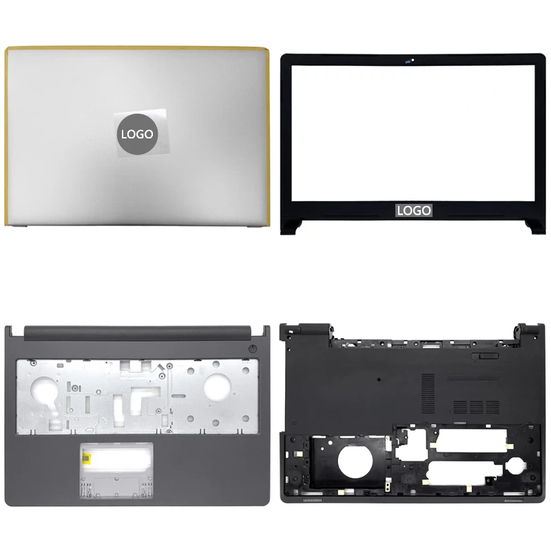 

New For Inspiron 15 5000 5555 5558 5559 Laptop LCD Back Cover Front Bezel Upper Palmrest Bottom Base Case Keyboard Hinges