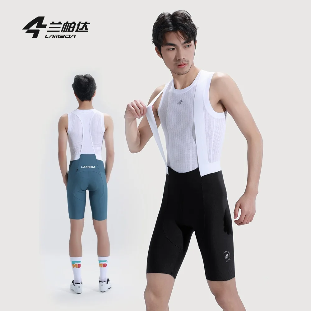 Lameda 2024 Cycling Bib Shorts Breathable Men Cycling Shorts 6h Pad Pants