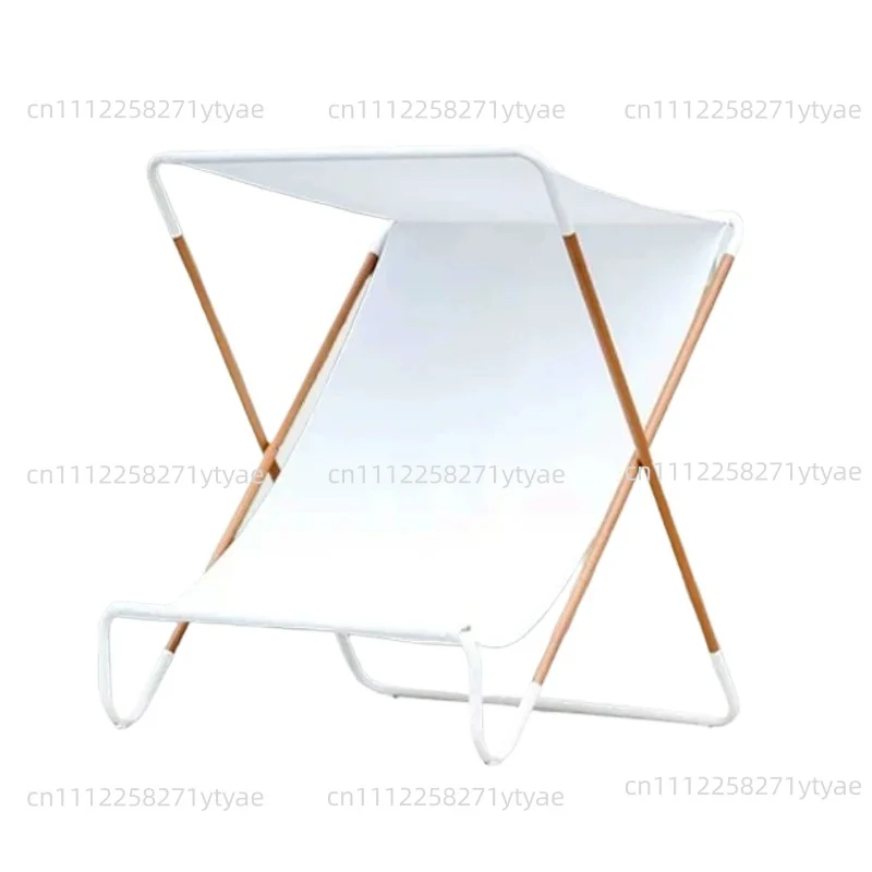 Hotel beach loungers, garden shaded double lounge, camping terrace sun loungers